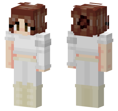 Princess Leia Minecraft Bedrock skin
