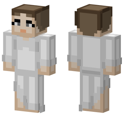 Princess Leia Minecraft Bedrock skin
