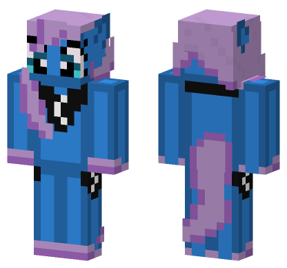 Princess Luna Minecraft Bedrock skin