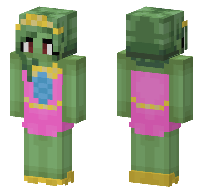 Princess Peach Skin Minecraft Bedrock skin