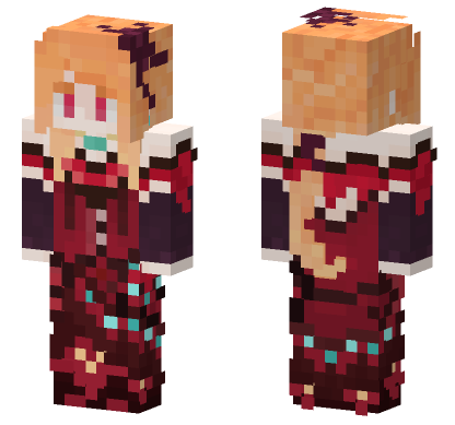 Priscilla Minecraft Bedrock skin