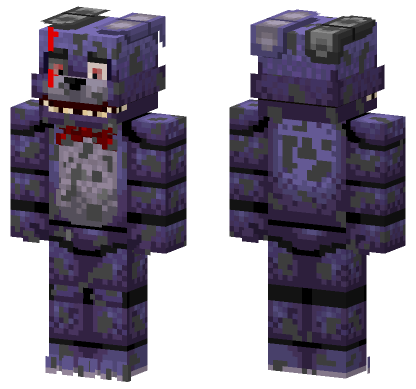 Prisoner Bonnie Broken Style Minecraft Bedrock skin