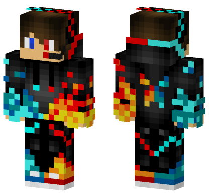 Pro Gamer Outfit Minecraft Bedrock skin