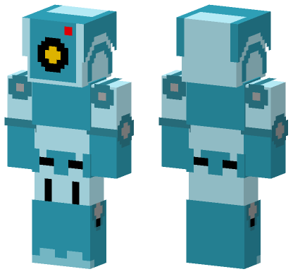 Protagonist Robot Minecraft Bedrock skin