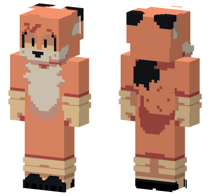 Prowler Bootleg Tails Minecraft Bedrock skin