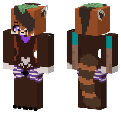 Pudpud Vrchat Minecraft Bedrock skin
