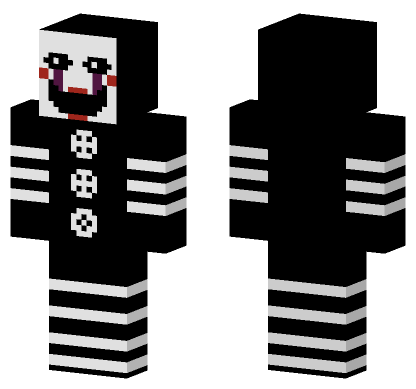 Puppet Five Night At Freddy 2 Minecraft Bedrock skin
