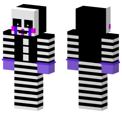 Puppet FNAF 2 Skin Minecraft Bedrock skin