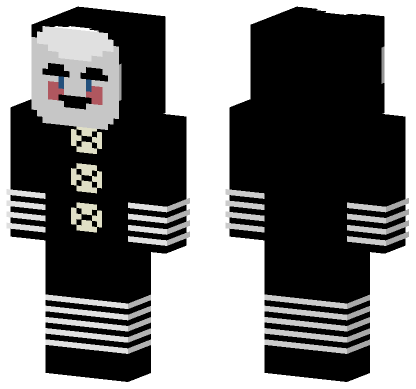 Puppet FNAF Skin Minecraft Bedrock skin