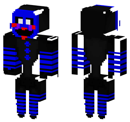 Puppet FNAF Skin Minecraft Bedrock skin