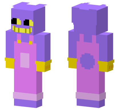 Purple and Pink Jumpsuit Minecraft Bedrock skin