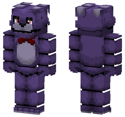 Purple Bonnie Minecraft Bedrock skin
