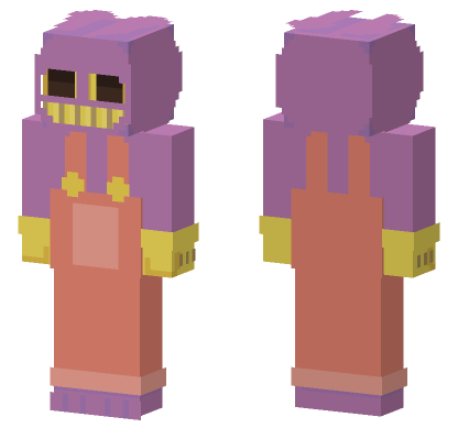 Purple Bunny Character Minecraft Bedrock skin
