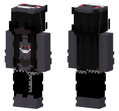 Purple Girl 6553367 Minecraft Bedrock skin