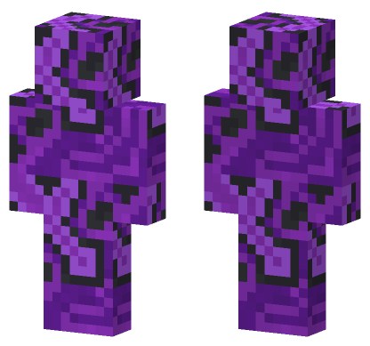 Purple Glazed Terracotta Minecraft Bedrock skin