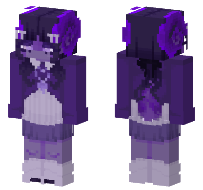 Purple Goat Minecraft Bedrock skin