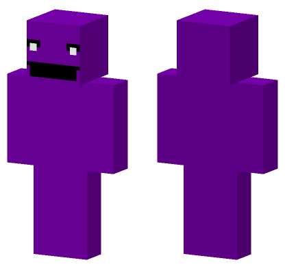 Purple Guy Skin Minecraft Bedrock skin