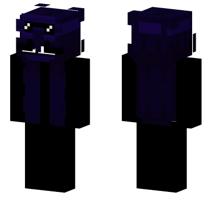Purple P Minecraft Bedrock skin