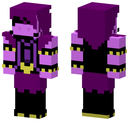 Purple Susie Skin Minecraft Bedrock skin