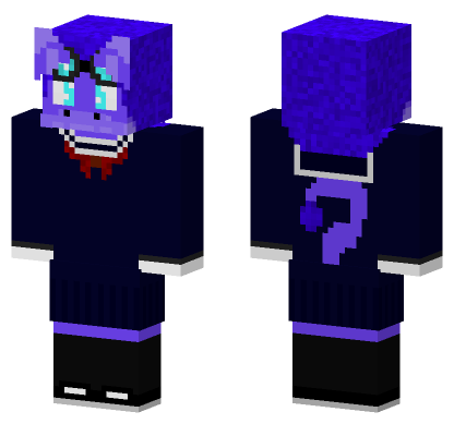 Purple Uniform Minecraft Bedrock skin