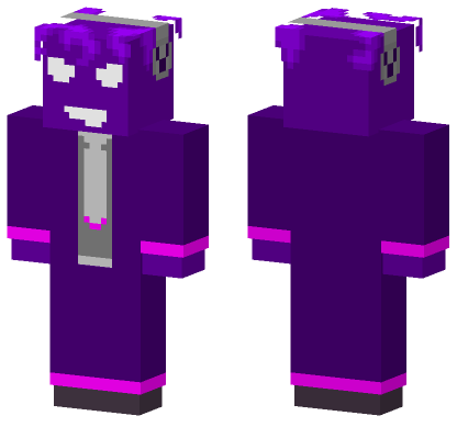 Purple Void Skin Minecraft Bedrock skin