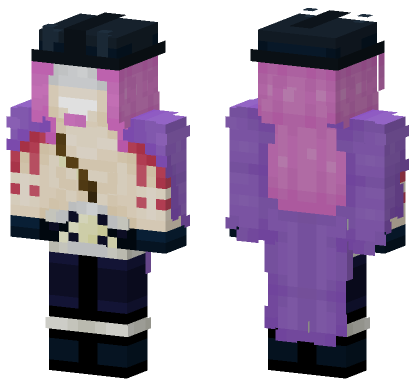 Purple Witch Skin Minecraft Bedrock skin