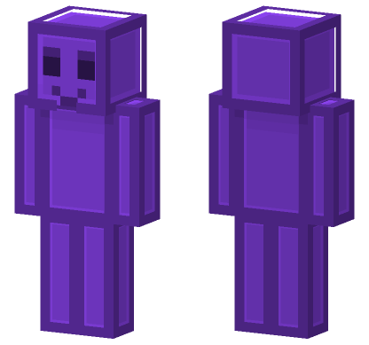 Purpli Skin Minecraft Bedrock skin
