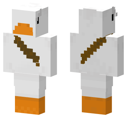 PVP Goose Minecraft Bedrock skin