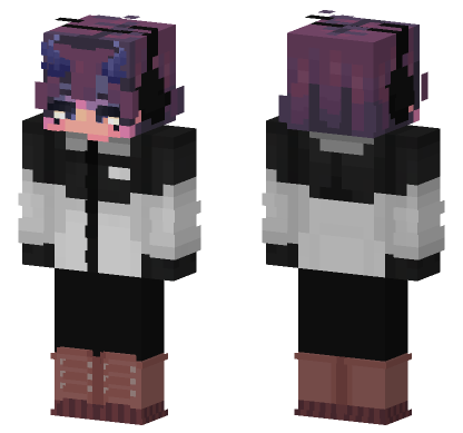Pvp Smp Shino Skin2 Redesign Minecraft Bedrock skin