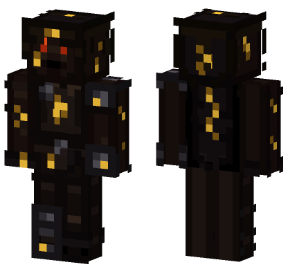 Pyre Stalker Minecraft Bedrock skin