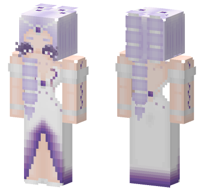 Queen Of Amethyst Minecraft Bedrock skin