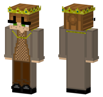 Queen Royal Y N Minecraft Bedrock skin
