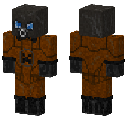 Radiation City Suit Steve Minecraft Bedrock skin