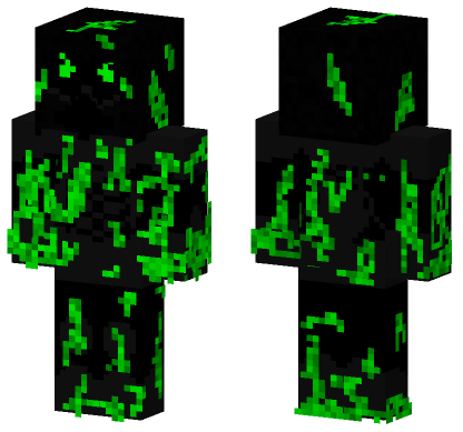 Radioactive Assassin Minecraft Bedrock skin