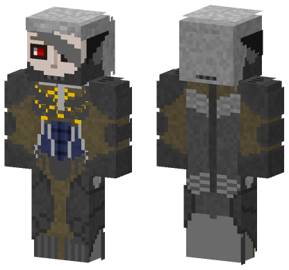 Raiden No Visor Minecraft Bedrock skin