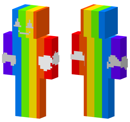 Rainbow 5006973 Minecraft Bedrock skin