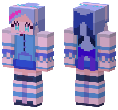 Rainbow Gamer Outfit Minecraft Bedrock skin