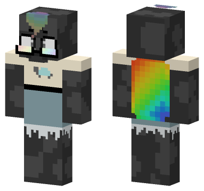 Rainbow Turtle Skin Minecraft Bedrock skin