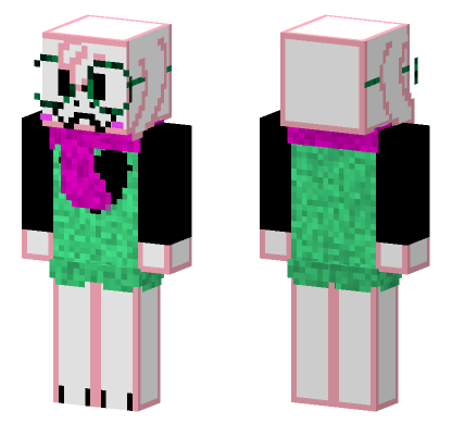 Raiselchapter2 Pink Outfit Minecraft Bedrock skin