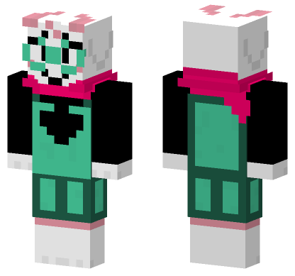 Ralsei Minecraft Bedrock skin