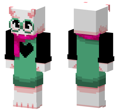 Ralsei Deltarune Minecraft Bedrock skin