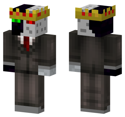 Ramboo Black Suit Minecraft Bedrock skin