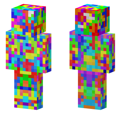 Random 62 Minecraft Bedrock skin