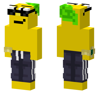 Random 74 Minecraft Bedrock skin