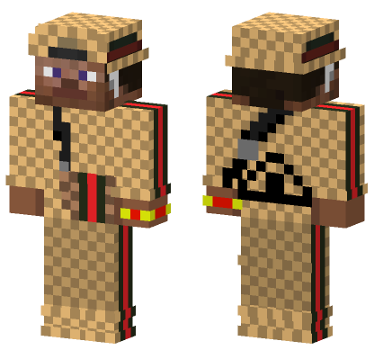 Random Skin 27 Minecraft Bedrock skin