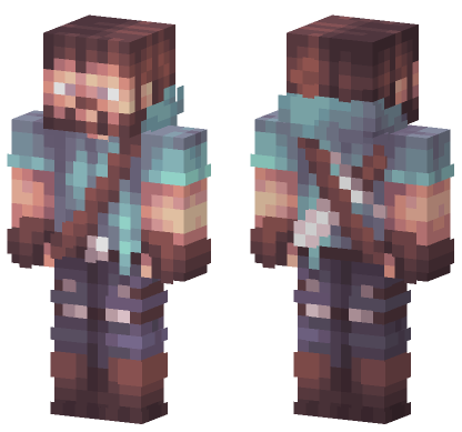 Random Skin 55 Minecraft Bedrock skin