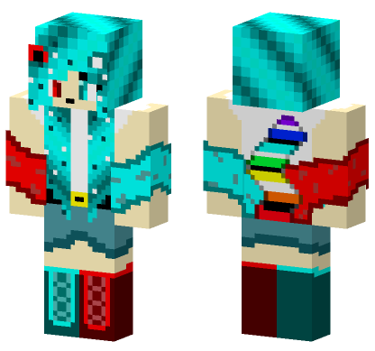 Rapp Turtleneck And Jacket Minecraft Bedrock skin