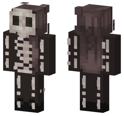 Rattlebones Skeleton Skin Minecraft Bedrock skin