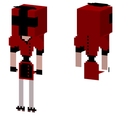 Reaper Nurse Frenzy Minecraft Bedrock skin