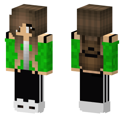 Rebecca Green Side Eye Minecraft Bedrock skin